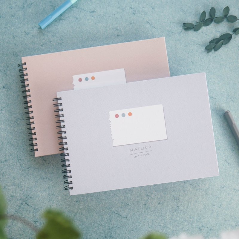 水彩风 - 极简素描本(25K)。JB-2530。术科练习.绘画美术.厚磅纸 - 笔记本/手帐 - 纸 