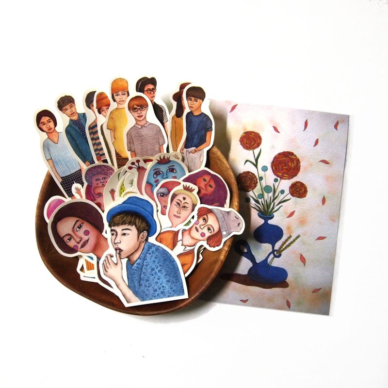 回馈套餐组 - 贴纸 - 纸 