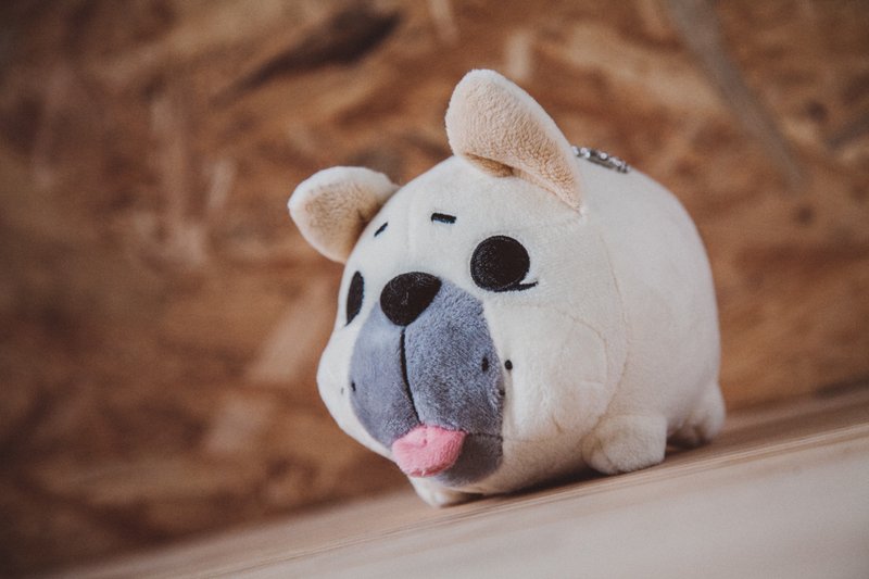 小米法斗吊饰 / 疗育 可爱 - 玩偶/公仔 - 其他材质 