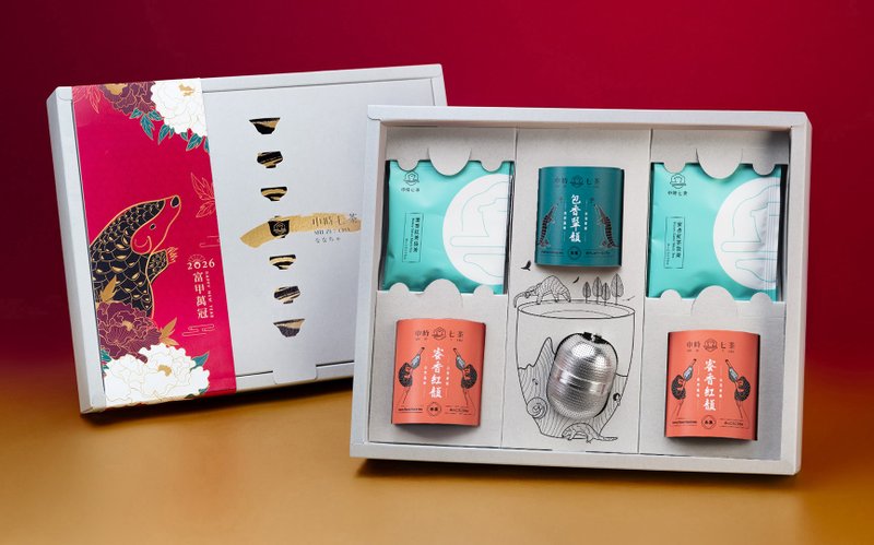 【富甲万冠】原味好TEA茶滤礼盒 - 茶 - 植物．花 