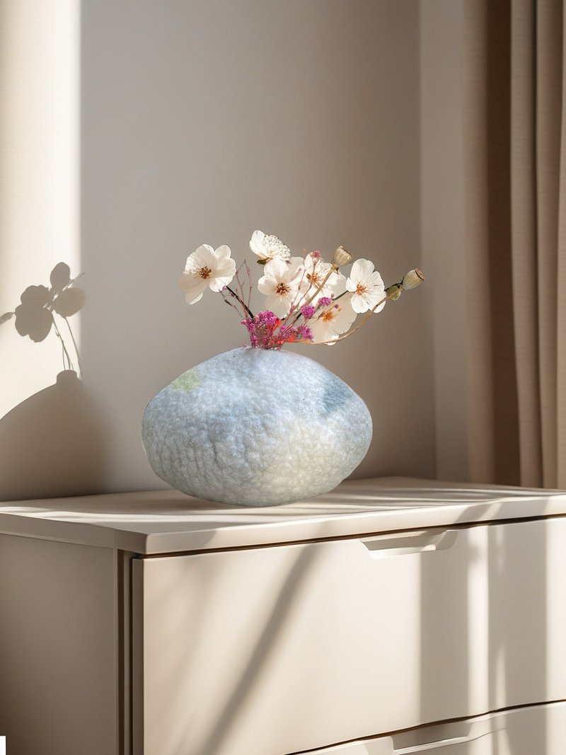 台北。中山/南京松江两站间。羊毛毡湿毡小物课程。3小时 - 编织/羊毛毡/布艺 - 羊毛 