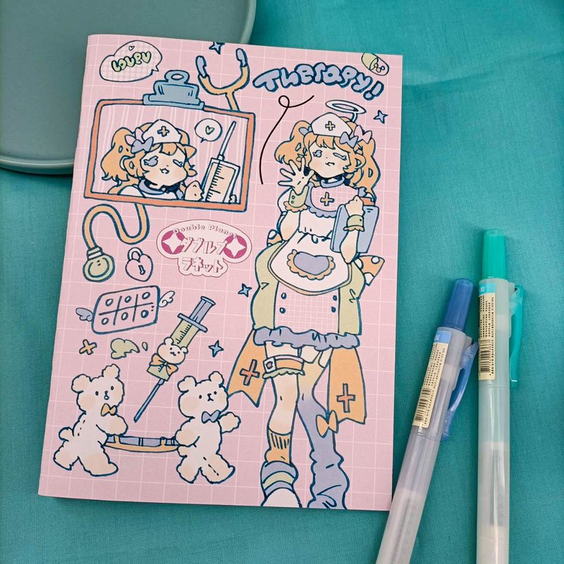 DP055_双星樂園空白筆記本I /blank notebook I - 笔记本/手帐 - 纸 多色