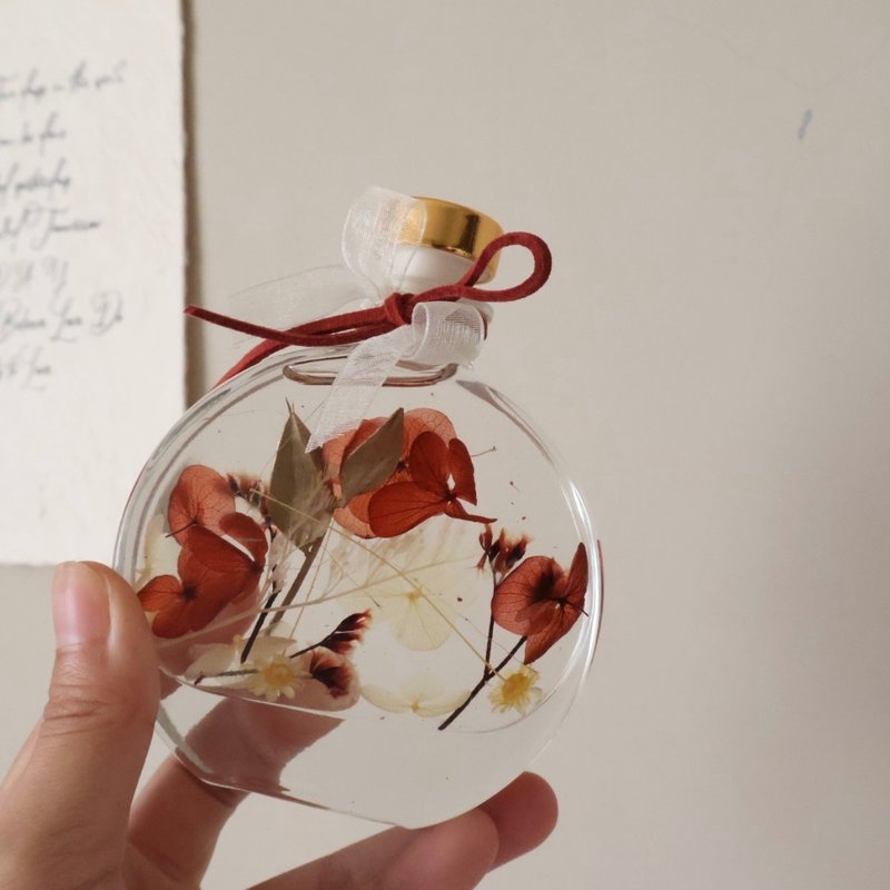 玫瑰庄园 永生花浮游花夜灯 毕业 生日 情人节周年礼物 - 灯具/灯饰 - 植物．花 多色