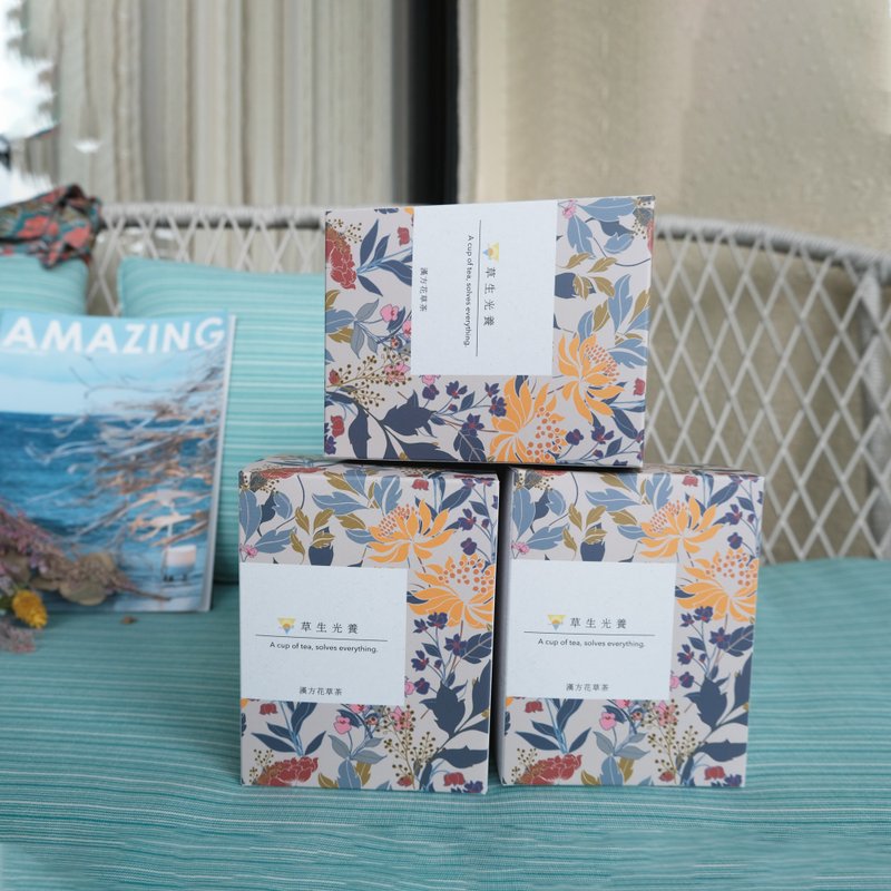 【暖暖冬日汉方花草茶包3盒85折】8款综合口味|无咖啡因|养生礼盒 - 茶 - 植物．花 