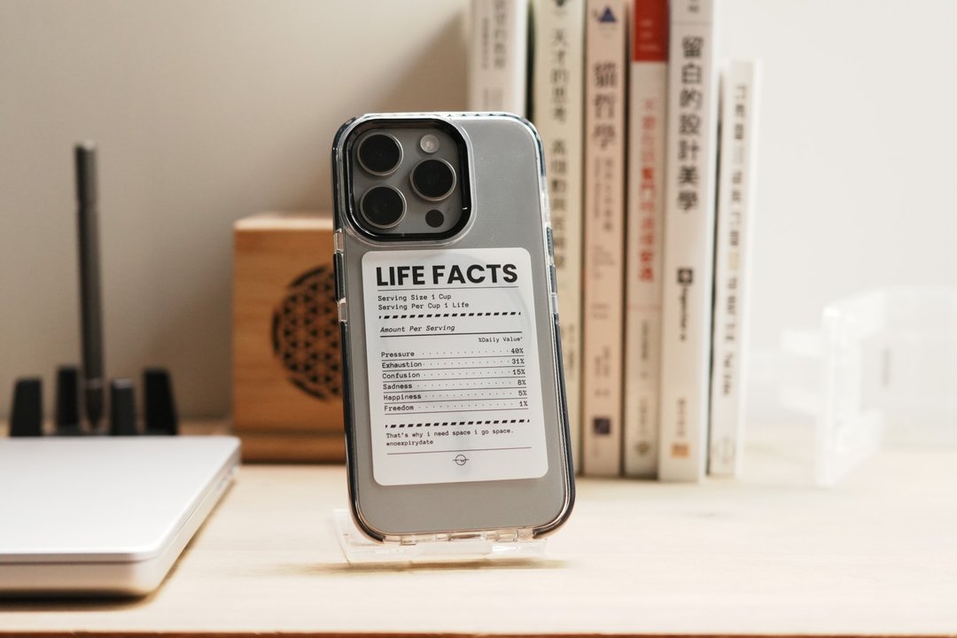 LIFE FACTS 人生成份表 MagSafe 手机壳 - 手机壳/手机套 - 塑料 蓝色