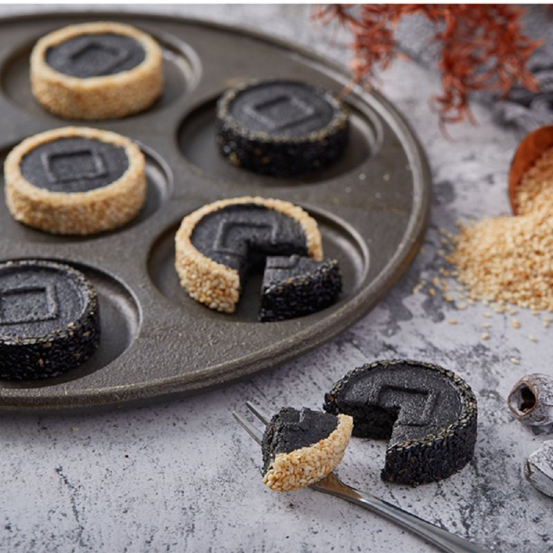 九品元 黑芝麻/综合芝麻糕 3 入 - 零食/点心 - 其他材质 多色