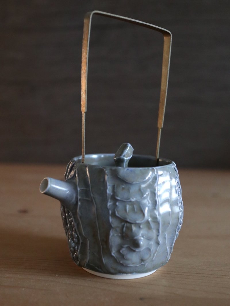 古韵灵语提梁壶_p2 - 茶具/茶杯 - 瓷 蓝色