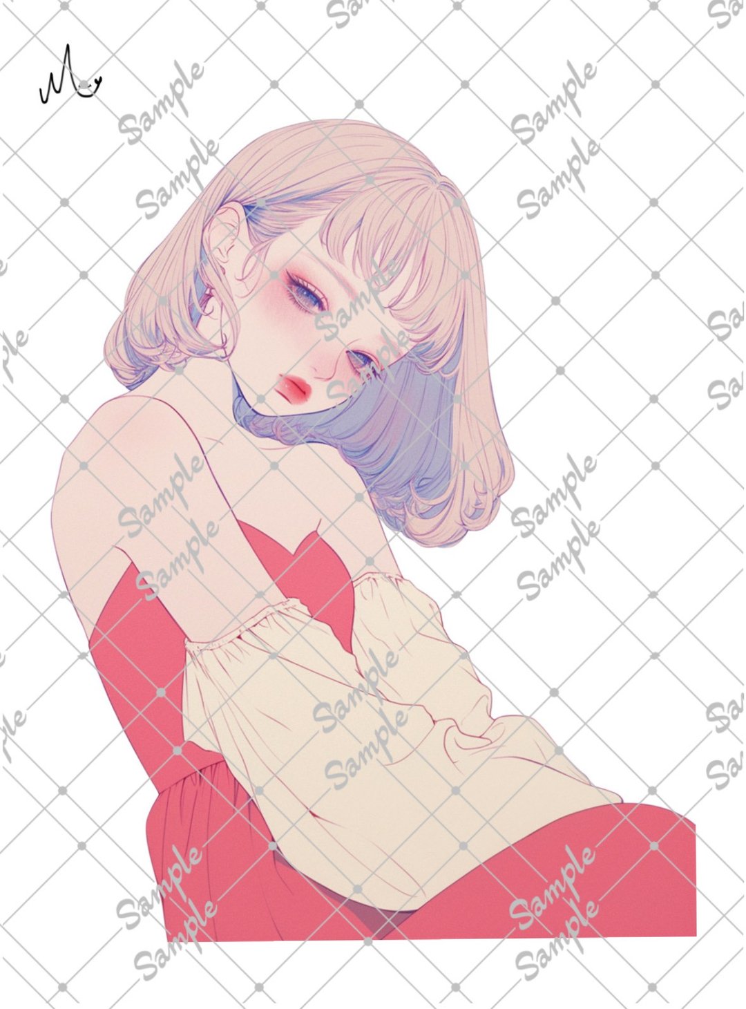 原创人物贴纸 - 贴纸 - 纸 