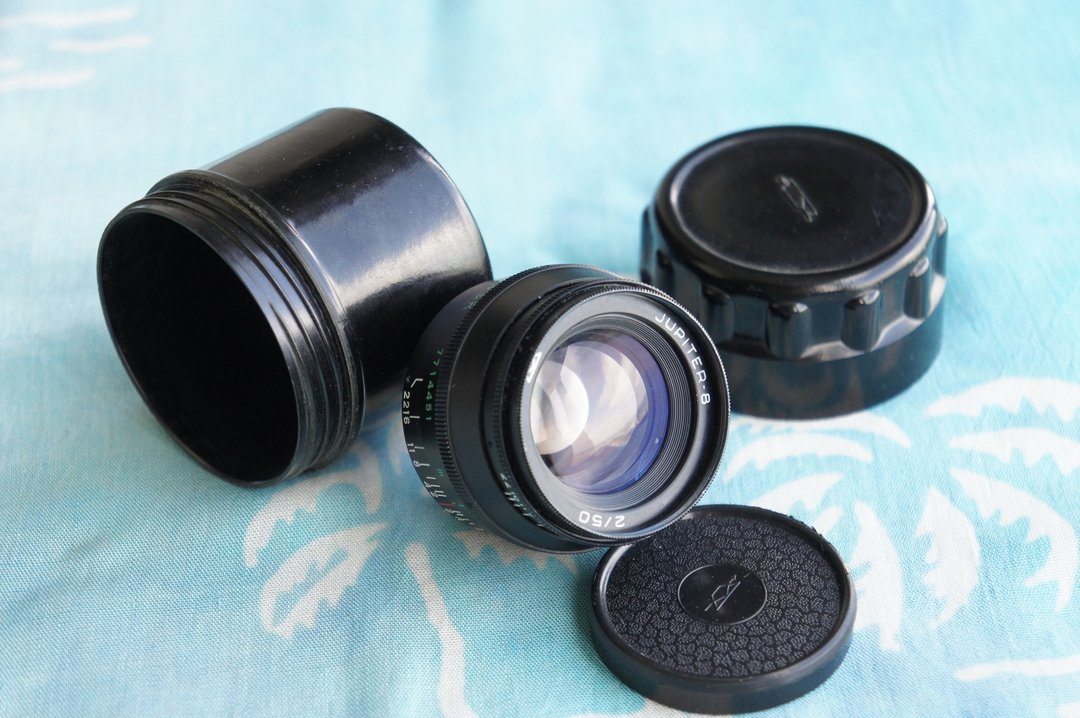 JUPITER-8 50mm f2 镜头 M39 LTM Leica Zorki Sonnar Micro 4/3 - 相机 - 其他材质 