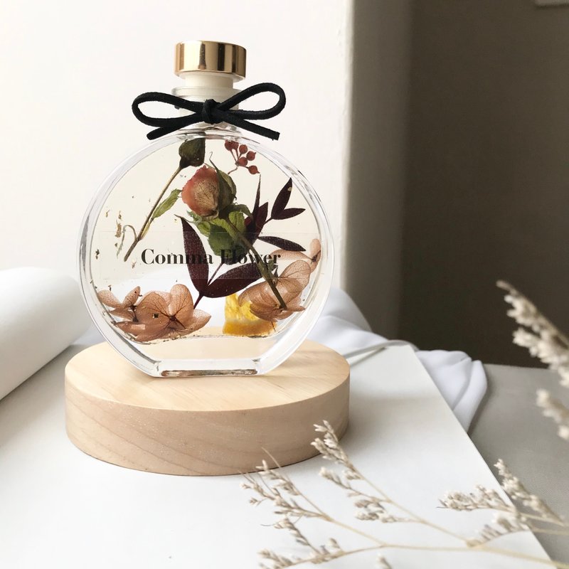 夏日橘 迷你玫瑰 永生花浮游花夜灯 毕业 生日 情人节周年 - 灯具/灯饰 - 植物．花 多色