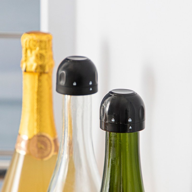 日本霜山 ABS香槟瓶塞/气泡酒瓶塞 - 其他 - 塑料 黑色