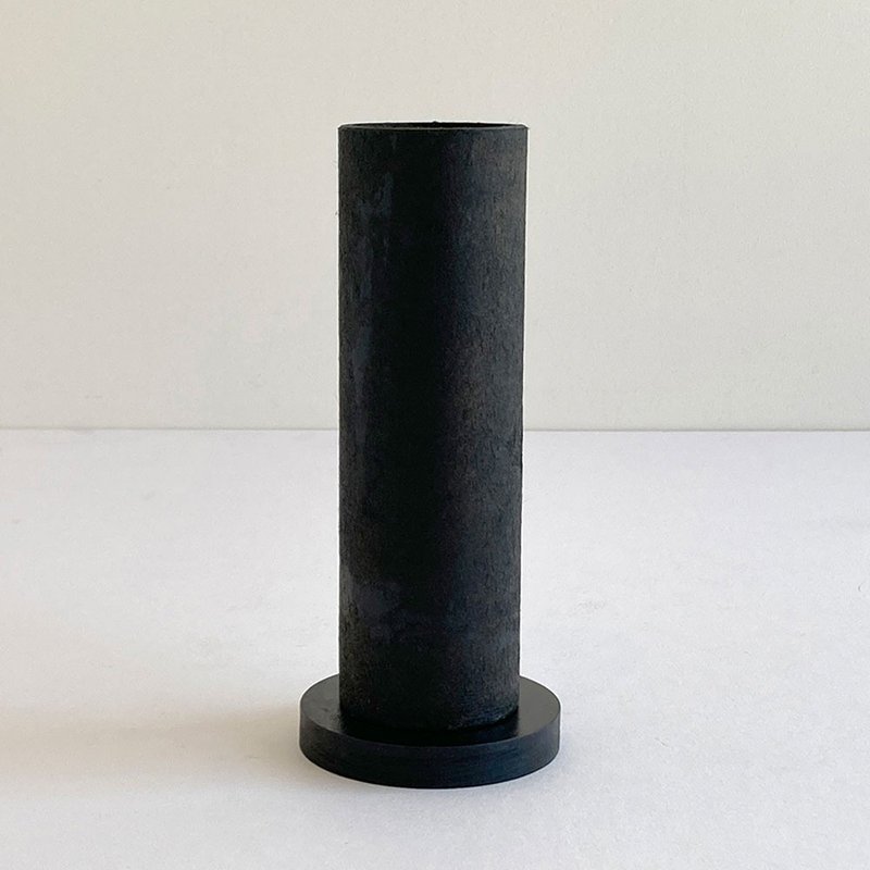 筮筒 dyed with ink - 其他 - 木头 黑色