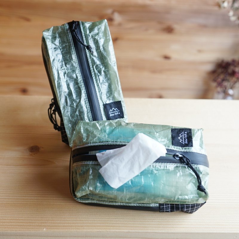 DCF 绿色手机口袋保护套 M / 登山、露营、户外、口袋纸巾套、智慧型手机保护套 - 化妆包/杂物包 - 尼龙 绿色