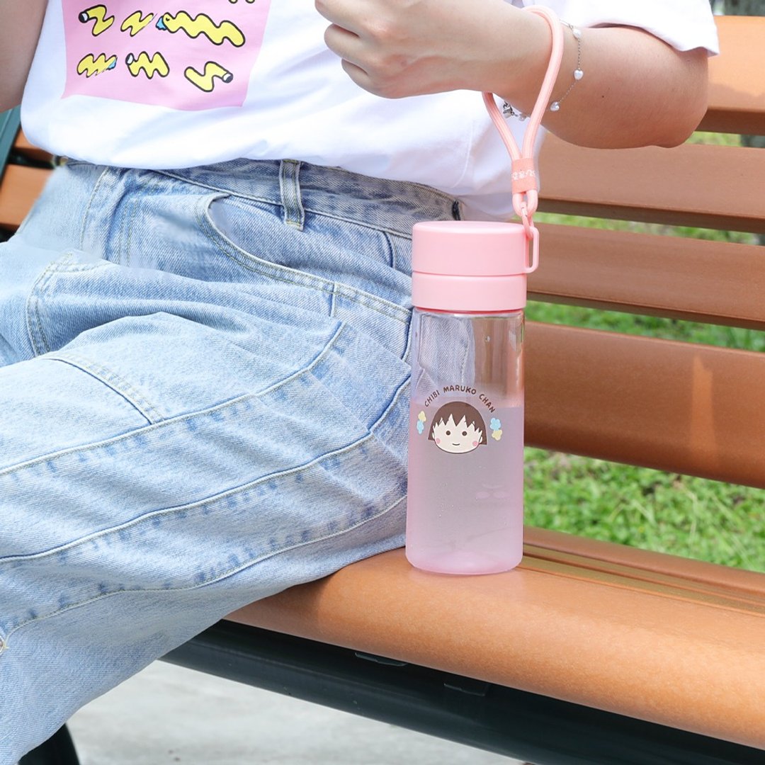 樱桃小丸子Tritan透明水壶550ml-BPA FREE 随身水瓶 - 其他杯子 - 其他材质 多色