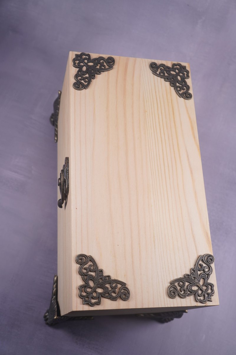 原木DIY高脚收纳盒 - 零件/散装材料/工具 - 木头 卡其色