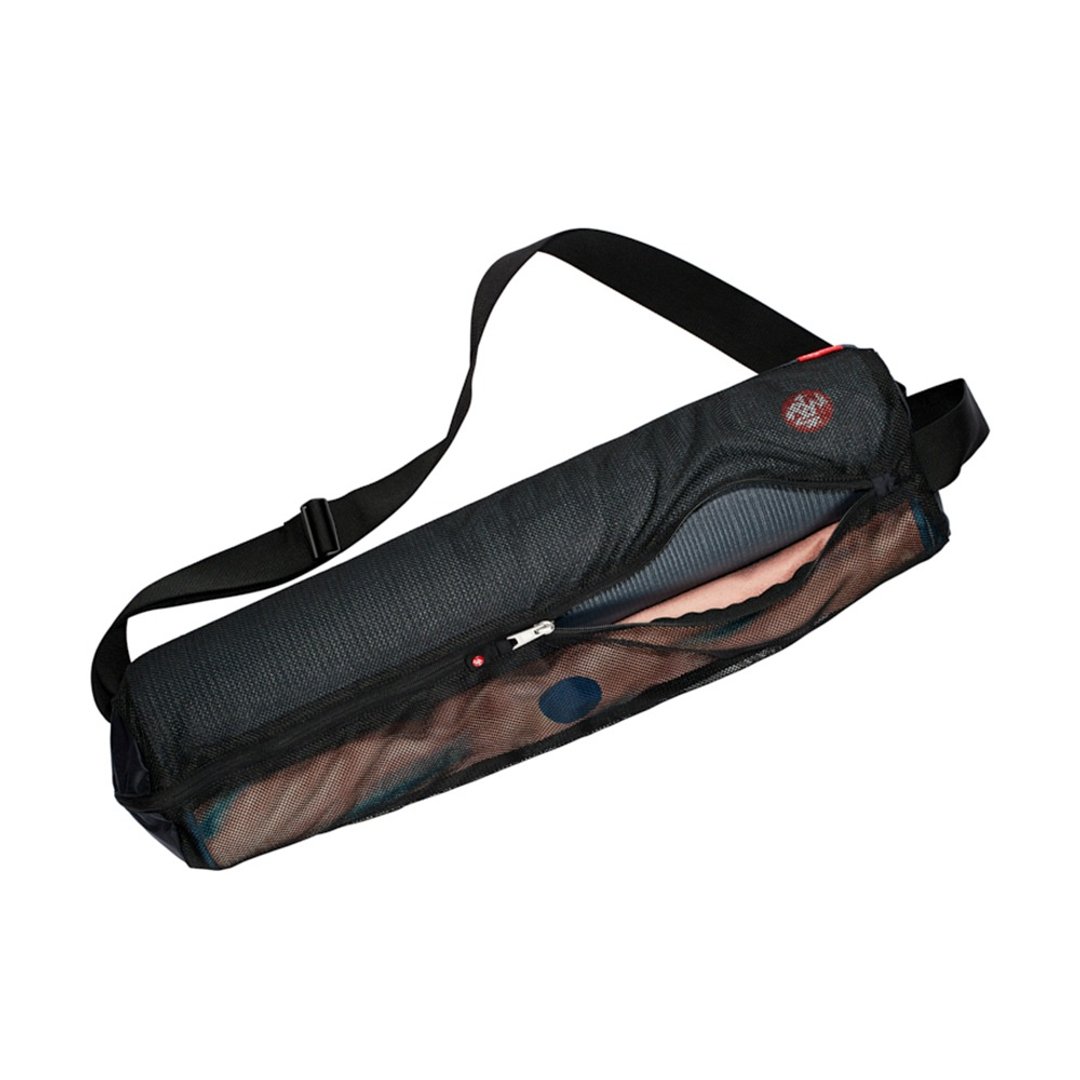 【Manduka】Breathe Easy Yoga Bag 网状瑜珈垫背袋 - Black - 运动配件 - 聚酯纤维 黑色
