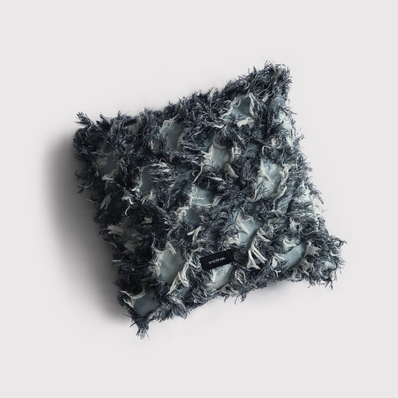DYCTEAM - RE NEW - PILLOW (S) - 枕头/抱枕 - 棉．麻 蓝色