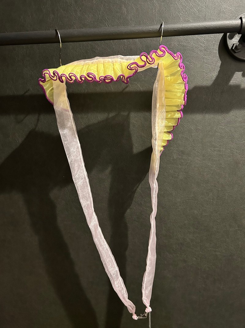 荷叶边细肩带 - 侧背包/斜挎包 - 聚酯纤维 多色