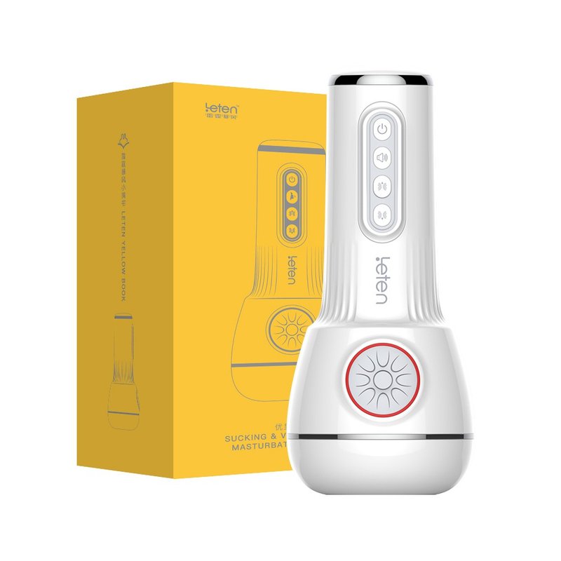 Leten-优皇四代 3档7频气囊夹吸发声交互榨精飞机杯-天海翼 - 情趣用品 - 其他材质 多色