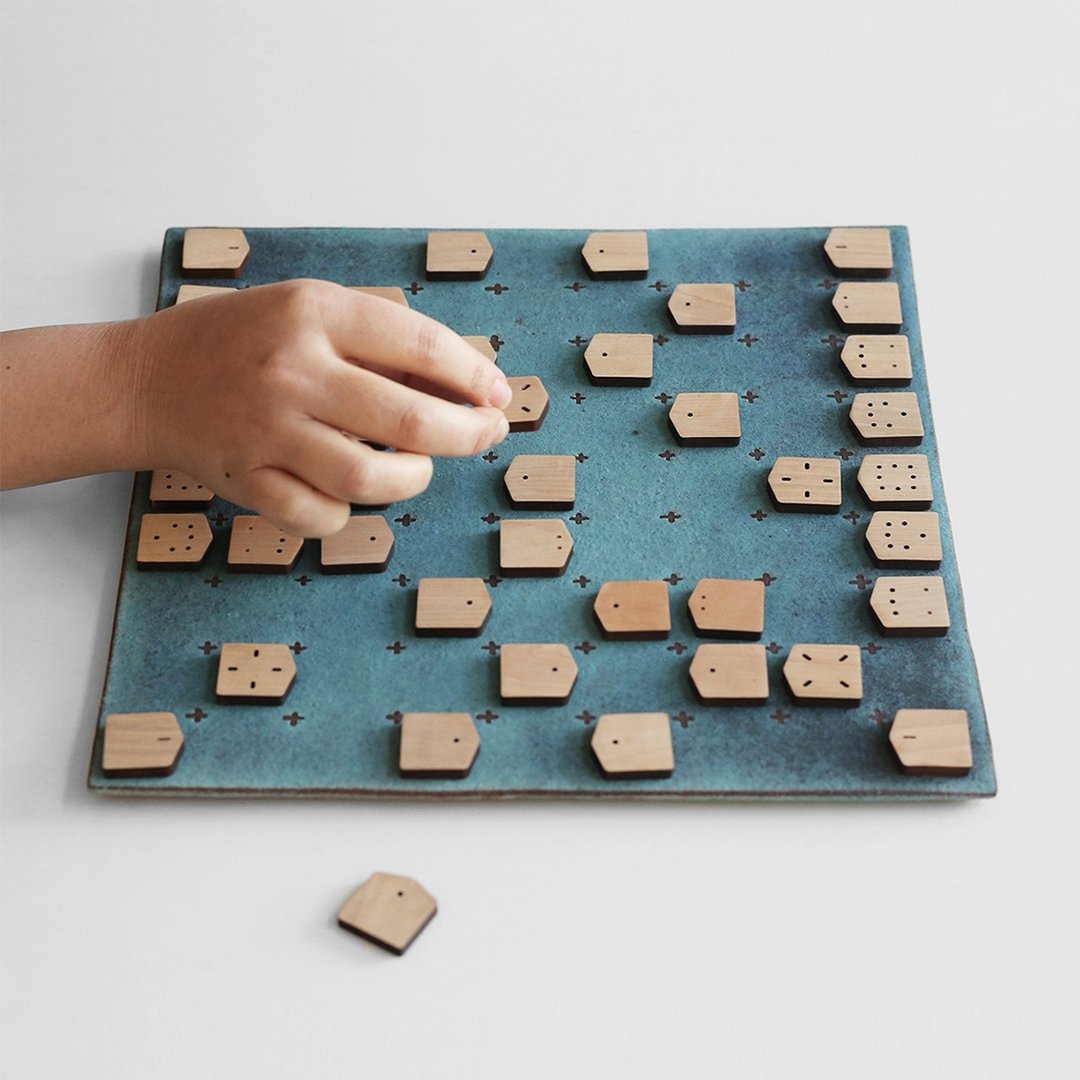 ie shougi tou / Ie shogi pottery - 玩具/玩偶 - 陶 