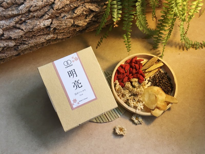 清肝养眼【 明亮茶 10入 】 - 菊花 枸杞 乐木集100%天然汉方茶 - 茶 - 新鲜食材 黄色