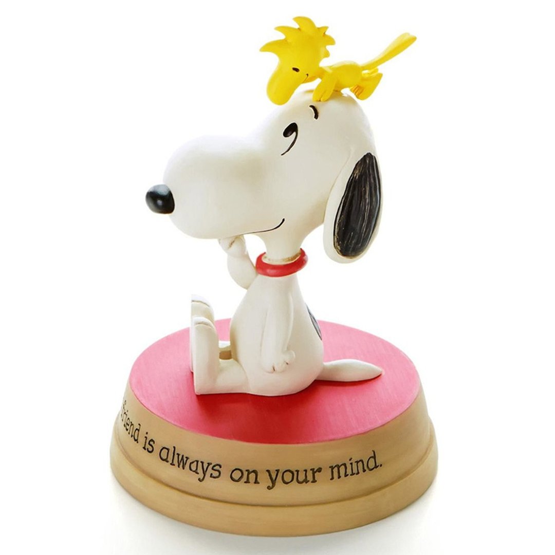 福利品 Snoopy手工雕塑-友情相伴【Hallmark-Peanuts史努比】 - 摆饰 - 聚酯纤维 多色