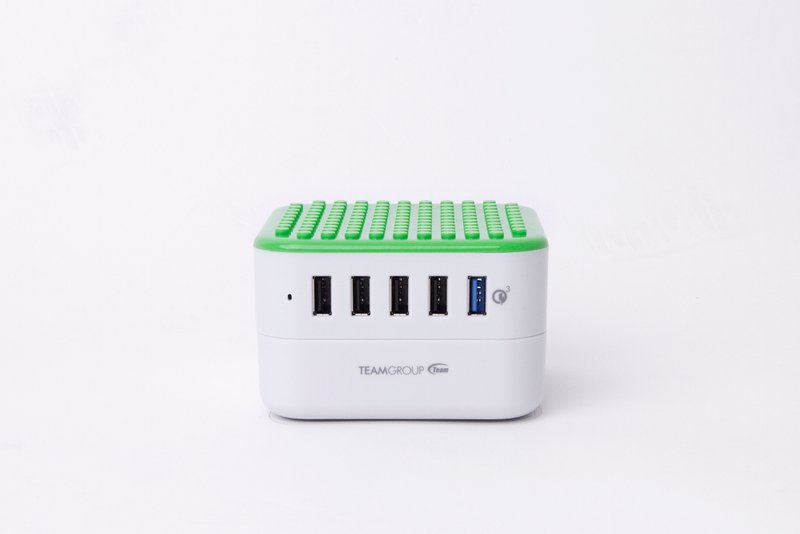 Unipapa X 十铨  五孔智能方块充 (城市绿地) - 其他 - 塑料 白色