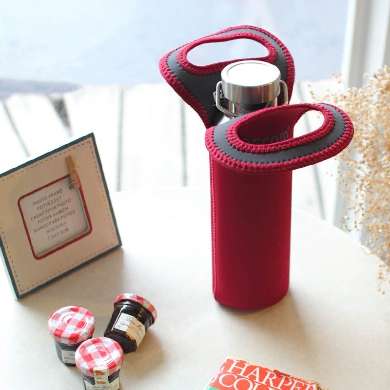 单入环保保温/冷瓶手提袋-红色_108003 - 其他 - 棉．麻 红色