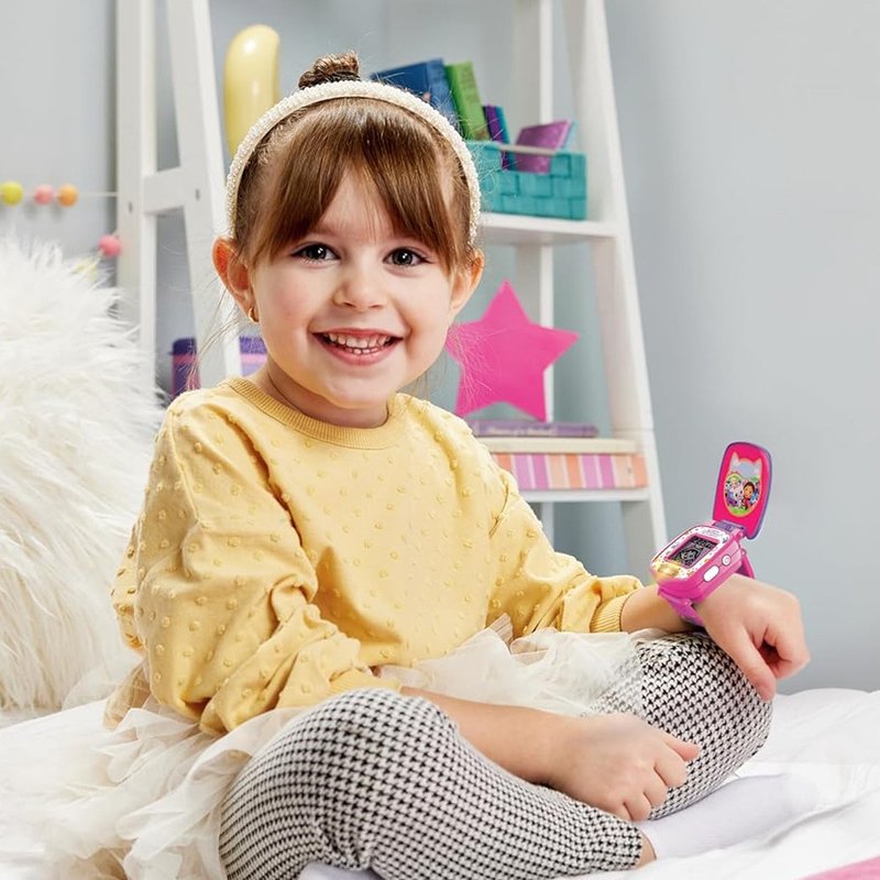 Vtech　盖比的娃娃屋-游戏学习手表-盖比 - 玩具/玩偶 - 塑料 