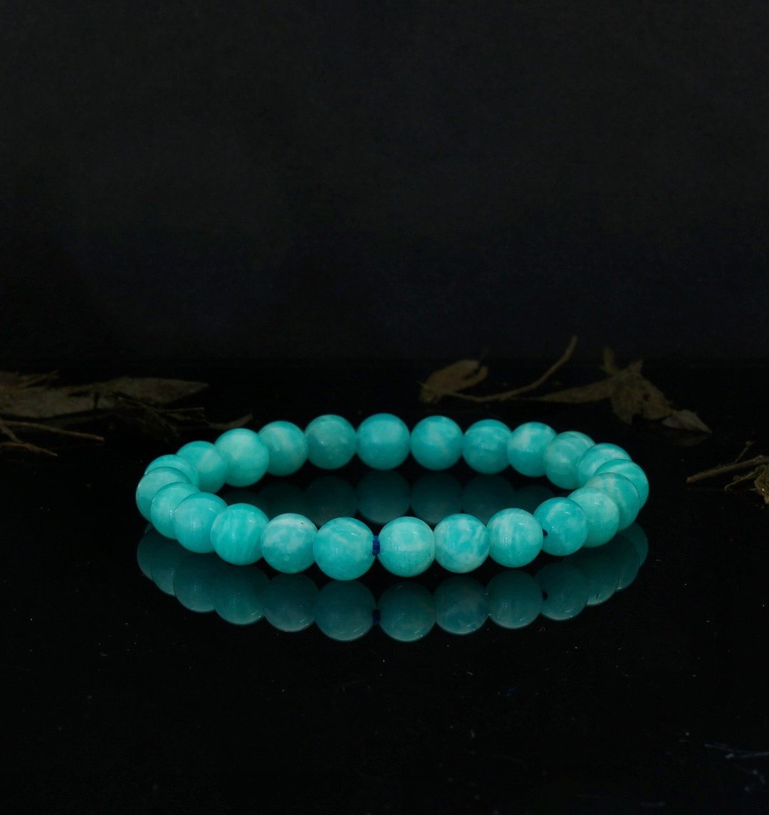 天河石 7.5mm 手錬 ( Amazonite 7.5mm Bracelet ) - 手链/手环 - 水晶 