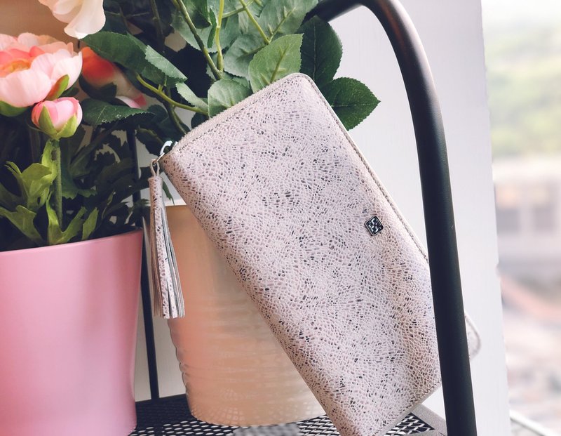 Tosca | Tassel Wallet (流稣银包) - 星烁纹/羊皮/长钱包/皮夹 - 皮夹/钱包 - 真皮 