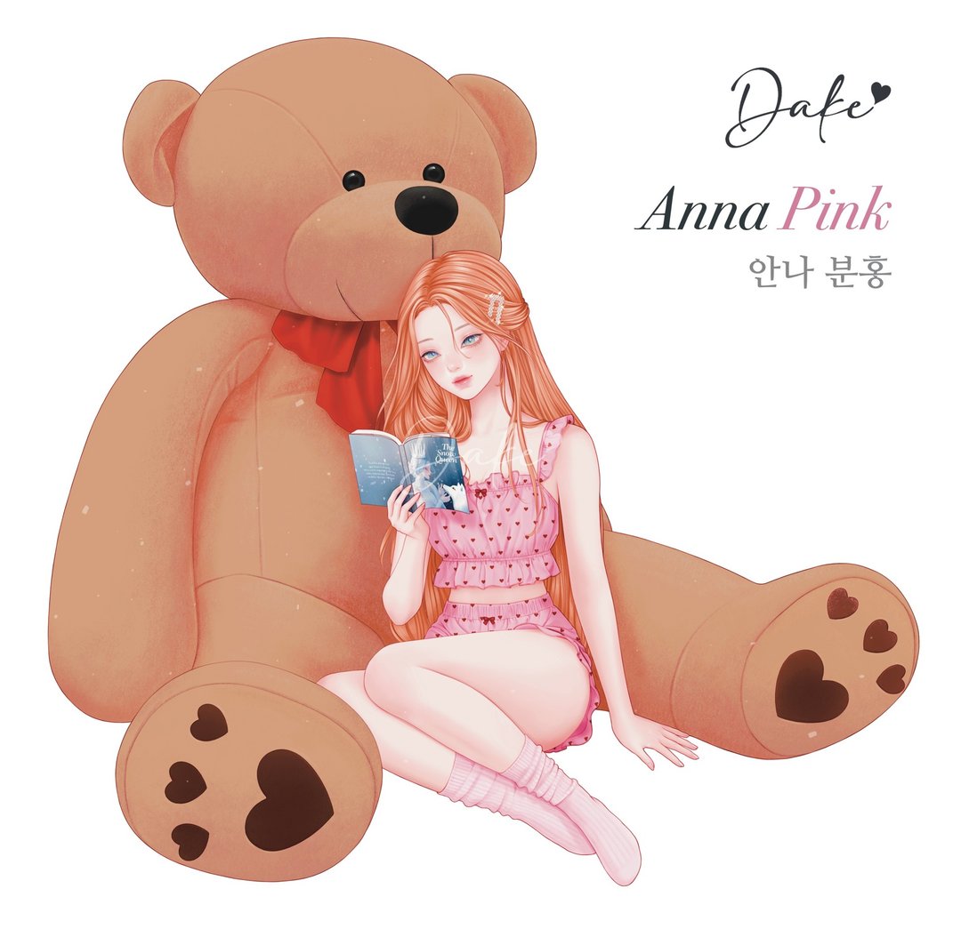 Anna - 温暖小熊 - 贴纸 - 纸 多色