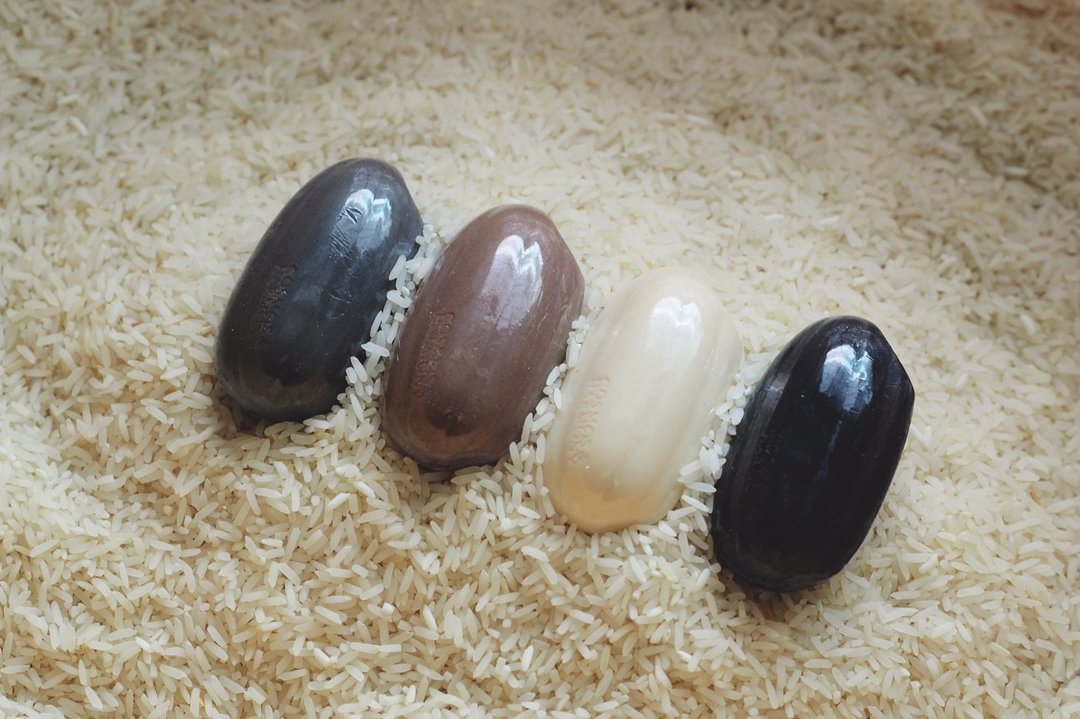 KHAO THAI RICE SOAP - 50g Khao Riceberry - 肥皂/手工皂 - 其他材质 