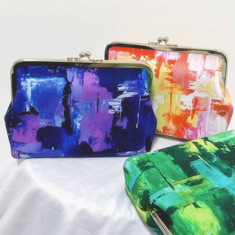 WOC包 艾拉蔓手工彩绘系列雅致包(附赠精致链条) - 侧背包/斜挎包 - 棉．麻 