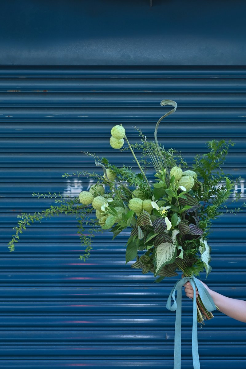 写给台湾的花  鲜花花束系列作品  眠月线 - 植栽/盆栽 - 植物．花 绿色