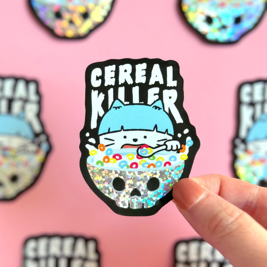 镂空贴纸 - Cereal Killer - 贴纸 - 防水材质 