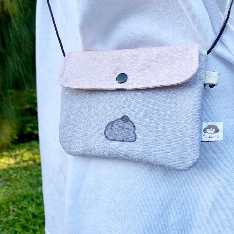 收纳小包 - 黑淋鼠 - 零钱包 - 防水材质 灰色