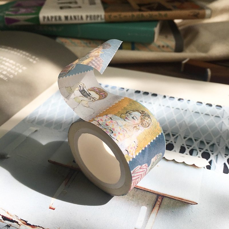 Pion2周年纪念 / 2.5cm纸胶带 / 售完不补 - 纸胶带 - 纸 多色