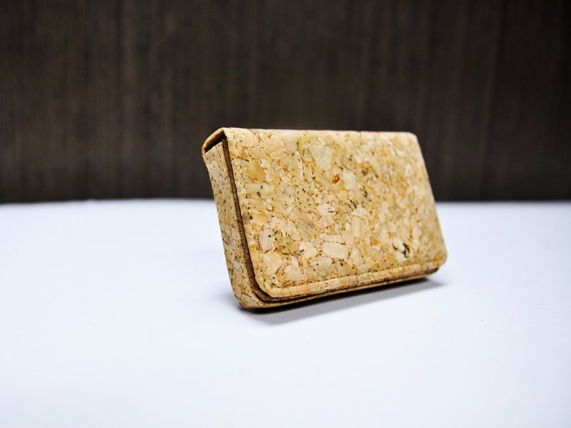 naturaism 自然主义 软木 卡盒 名片盒 卡片包 卡片套 卡片包 (B) - 名片夹/名片盒 - 木头 咖啡色