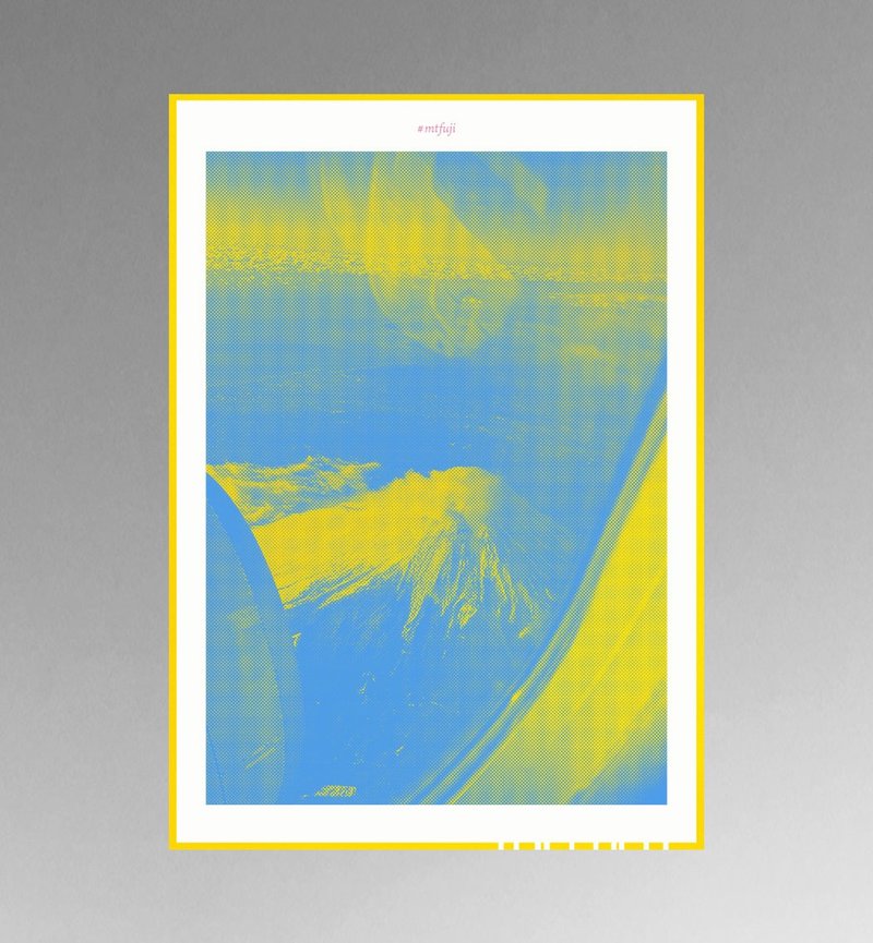 海报 A2 | 富士山 MTFUJI_01_No.29 - 海报/装饰画/版画 - 纸 黄色