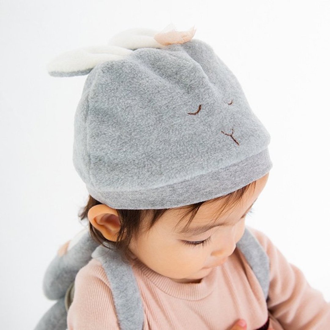 ANIMALS CAP Animals Cap Hat Rabbit / Bear / Sheep / Hedgehog Sleeping Animals 2823311 - 婴儿帽/发带 - 聚酯纤维 灰色