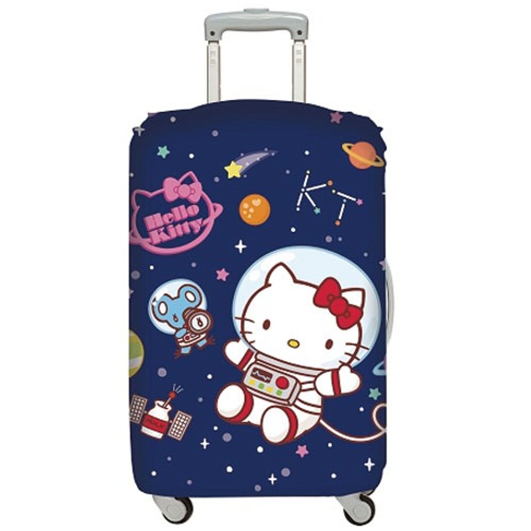 LOQI 行李箱外套│Hello Kitty 太空L号 - 行李箱/行李箱保护套 - 其他材质 蓝色