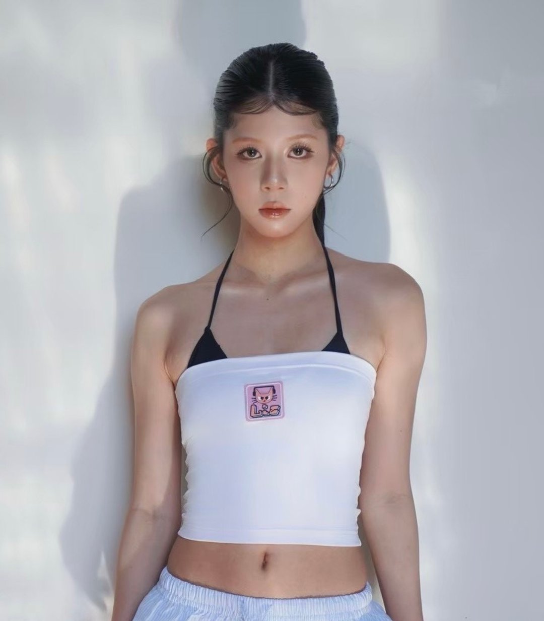 Liz Strapless Tube Top 平口 - 女装背心 - 棉 白色