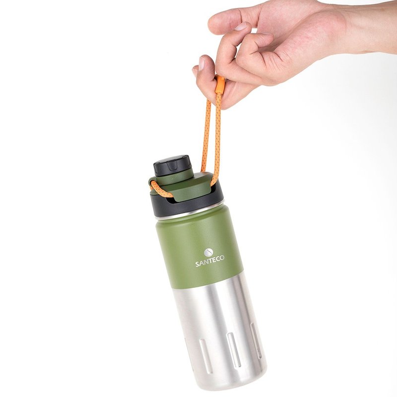 法国Santeco K2 保温瓶 500ml (军绿) - 保温瓶/保温杯 - 其他材质 绿色