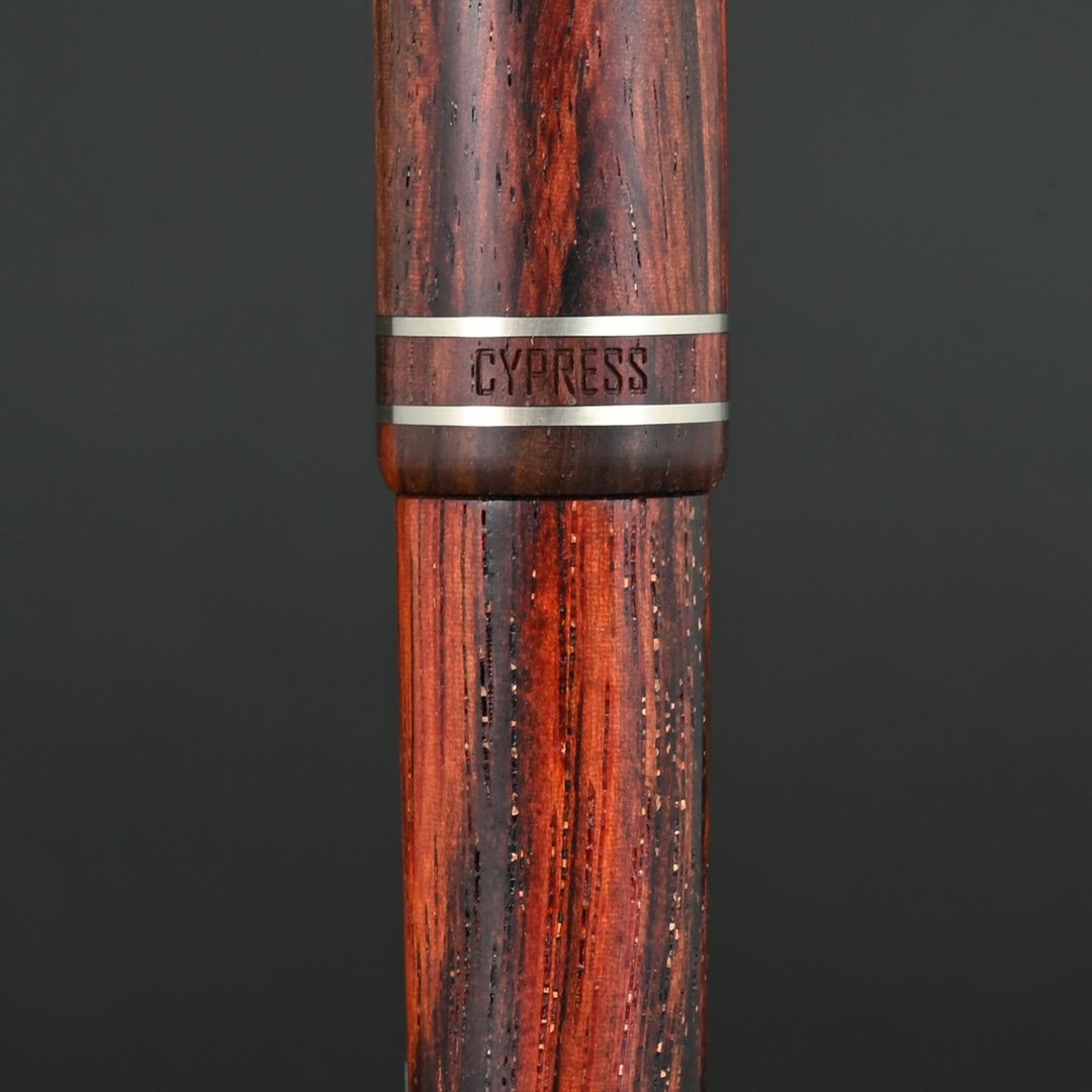 CYPRESS【点木成金-红酸枝】质感文具 原木钢笔 - 钢笔 - 木头 