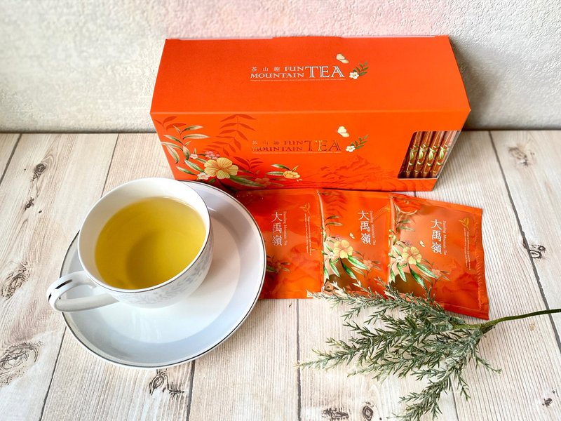 台湾大禹岭茶包 | 原叶茶包 | 送礼好物 | 办公室茶包 - 茶 - 其他材质 蓝色