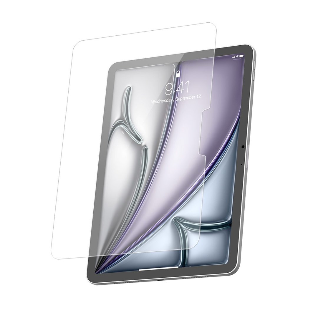 Hipporizz iPad Air /Pro Zircon 高透钢化玻璃屏幕保护贴 - 平板/电脑保护壳 - 玻璃 透明