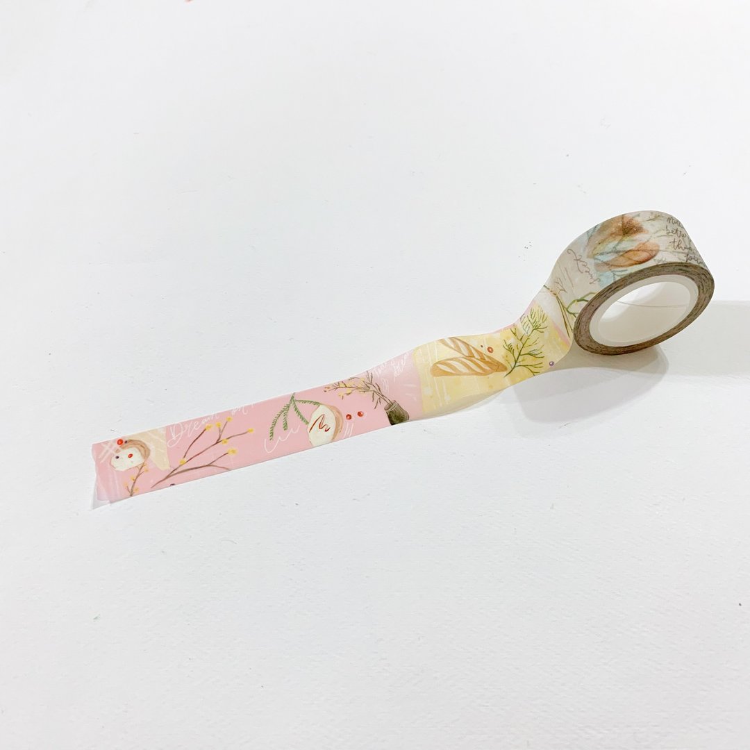 Mstandforc 金合欢花园 和纸胶带 - 纸胶带 - 纸 多色