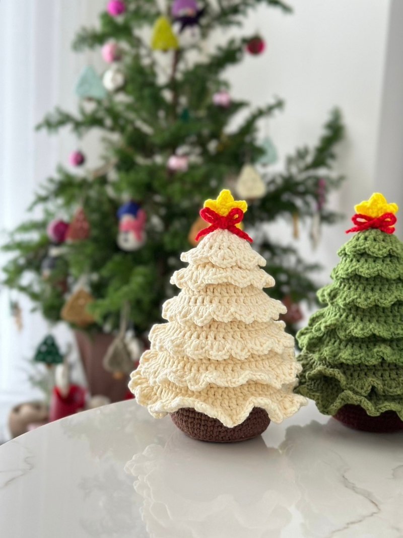 六层圣诞树-米白色 - 摆饰 - 其他材质 