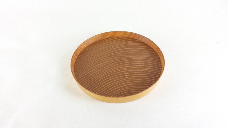 Tsuraichi Plate Natural S - 浅碟/小碟子 - 陶 卡其色